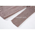 Women's Knit Curved-Hem Pullover & Pants Pajama Set